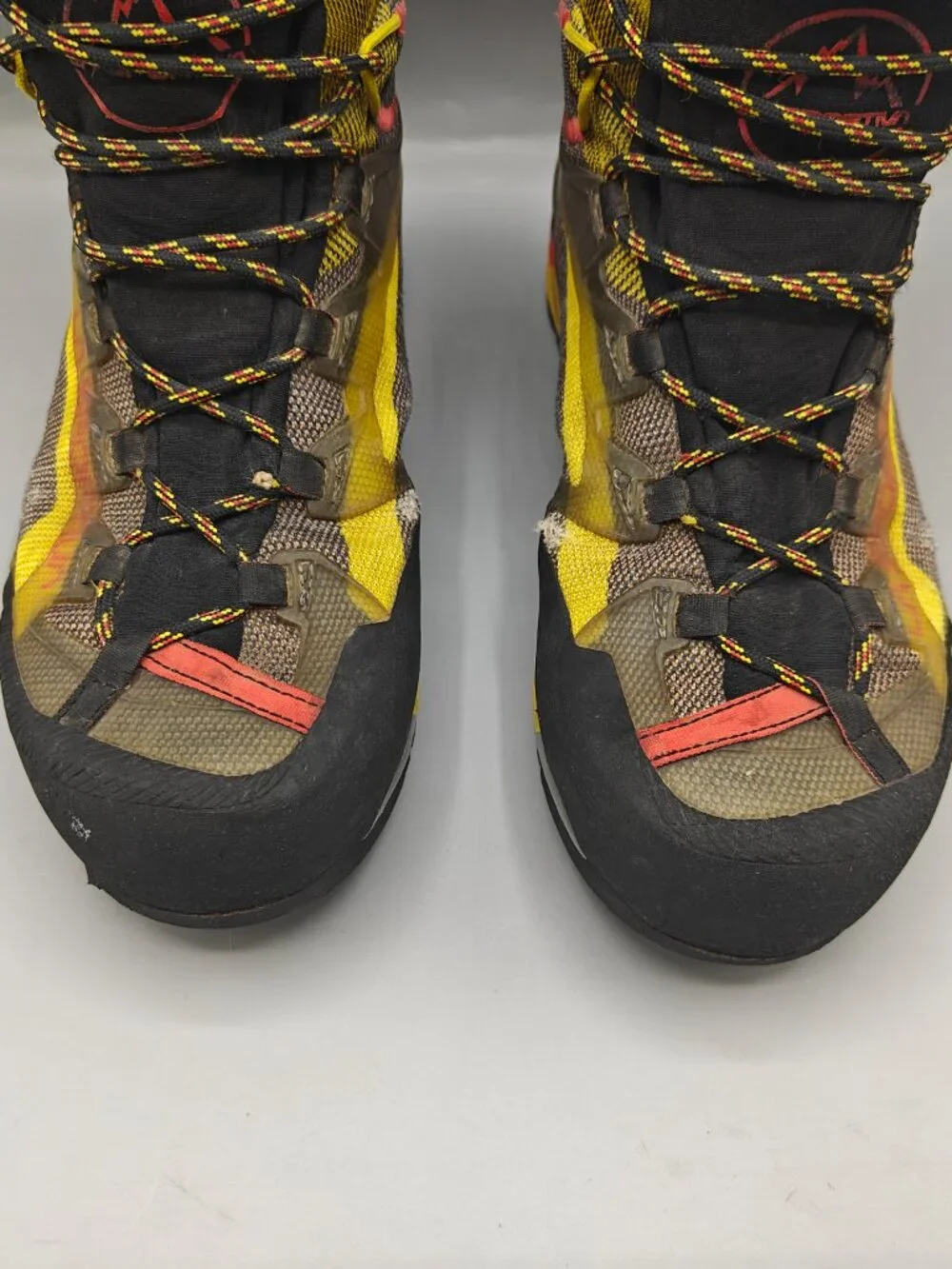 La Sportiva Trango Tech GTX Gore-Tex Hiking Boots Black Yellow Men's US 9